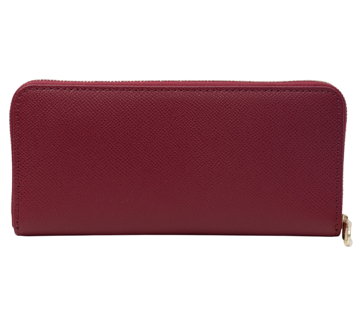 Furla   Cherry Red Babylon Zip Around Wallet