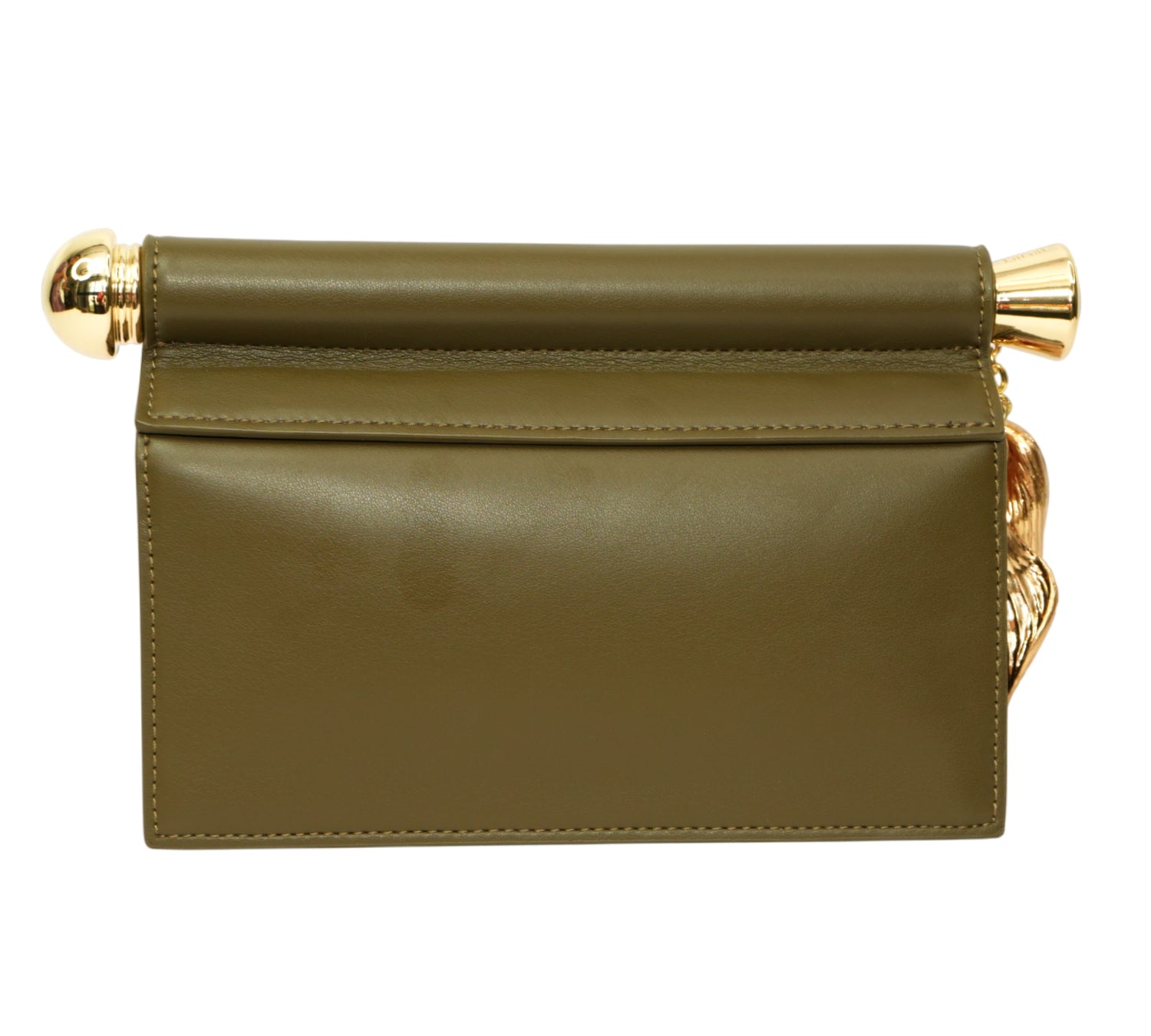 Holly Metal Pendant Embellished Clutch