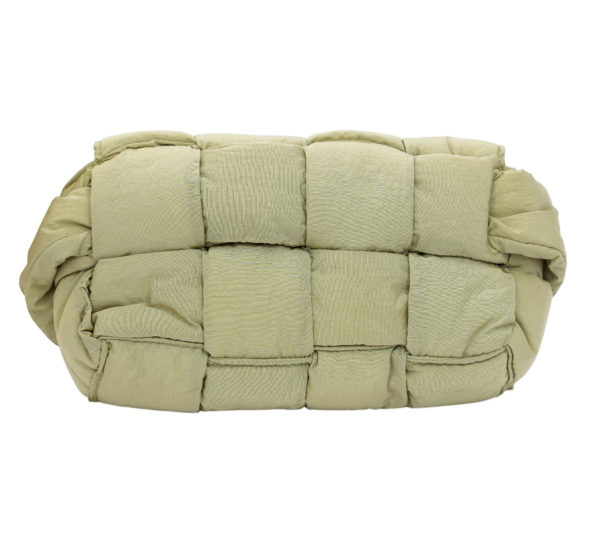 Bottega Veneta  Travertine Padded Tech Cassette Bag