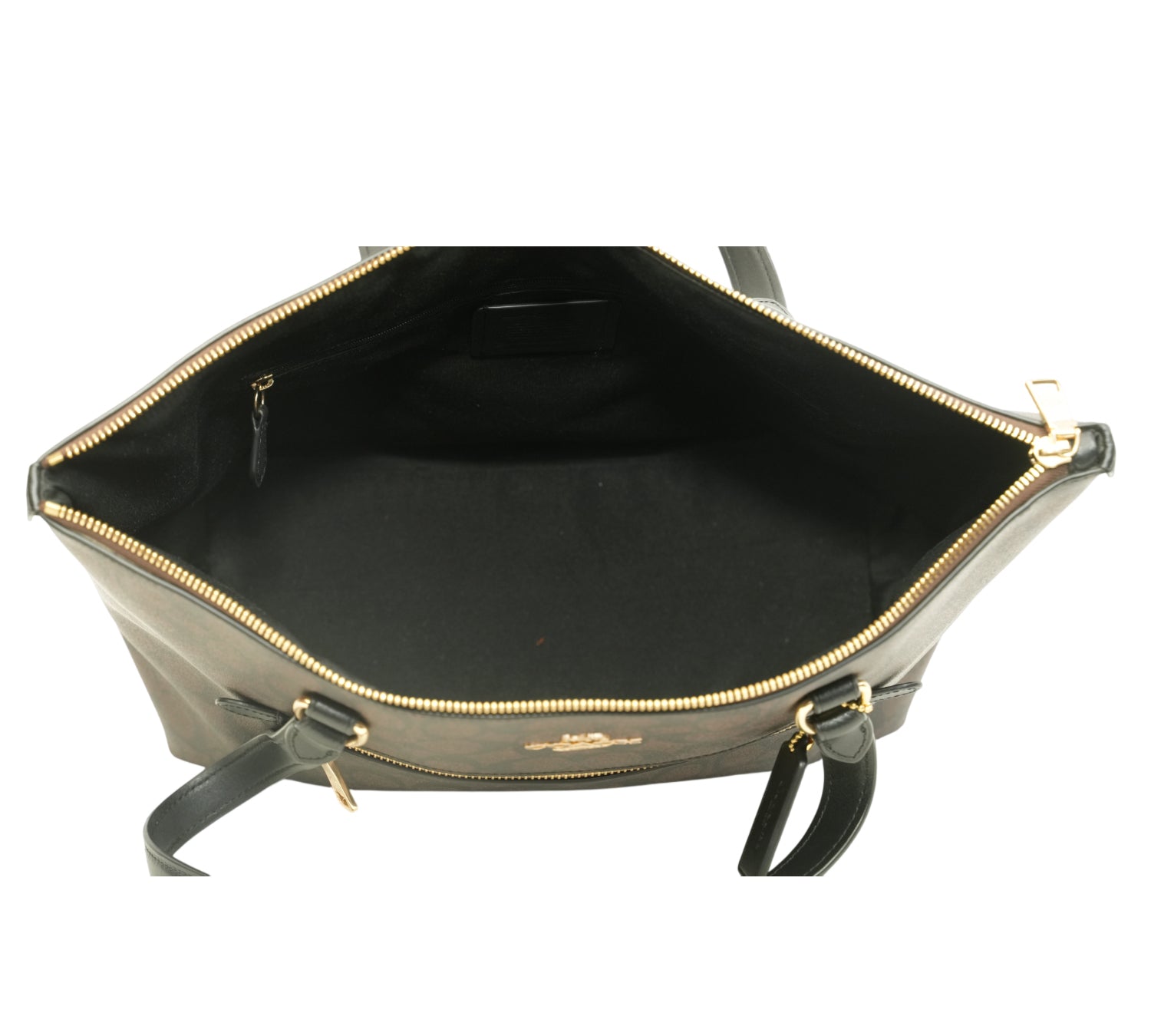 Brown Signature Canvas Gallery Tote