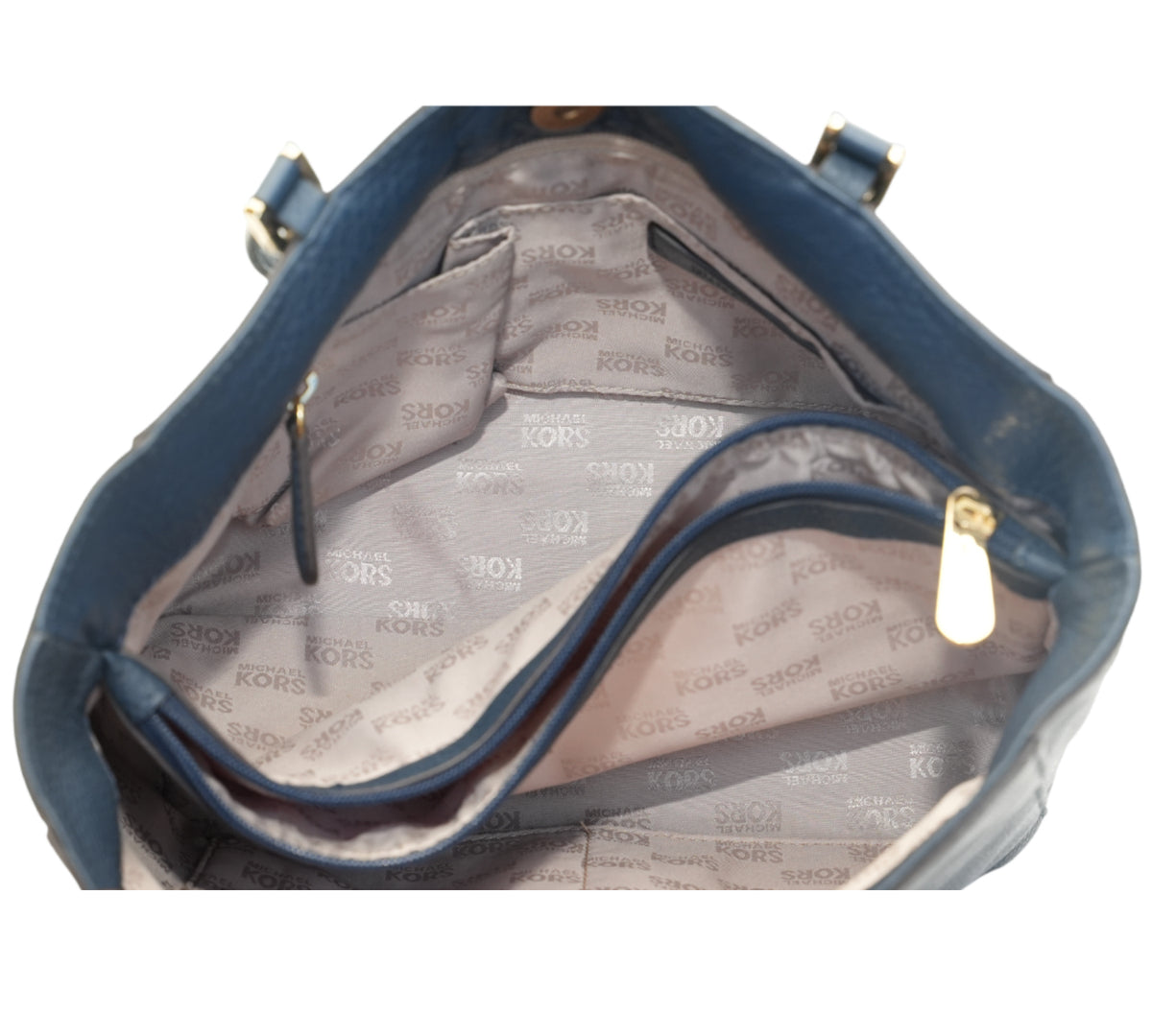 Michael Kors Navy Blue Harper East West Tote