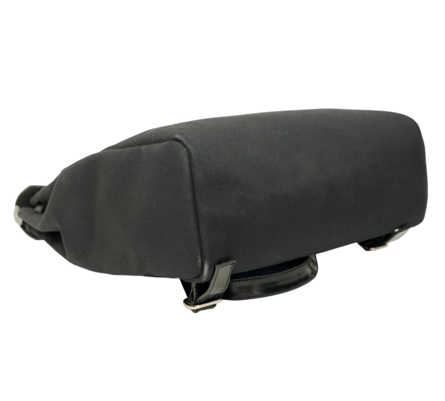 Herbag à Dos Zip Retourné Noir Backpack