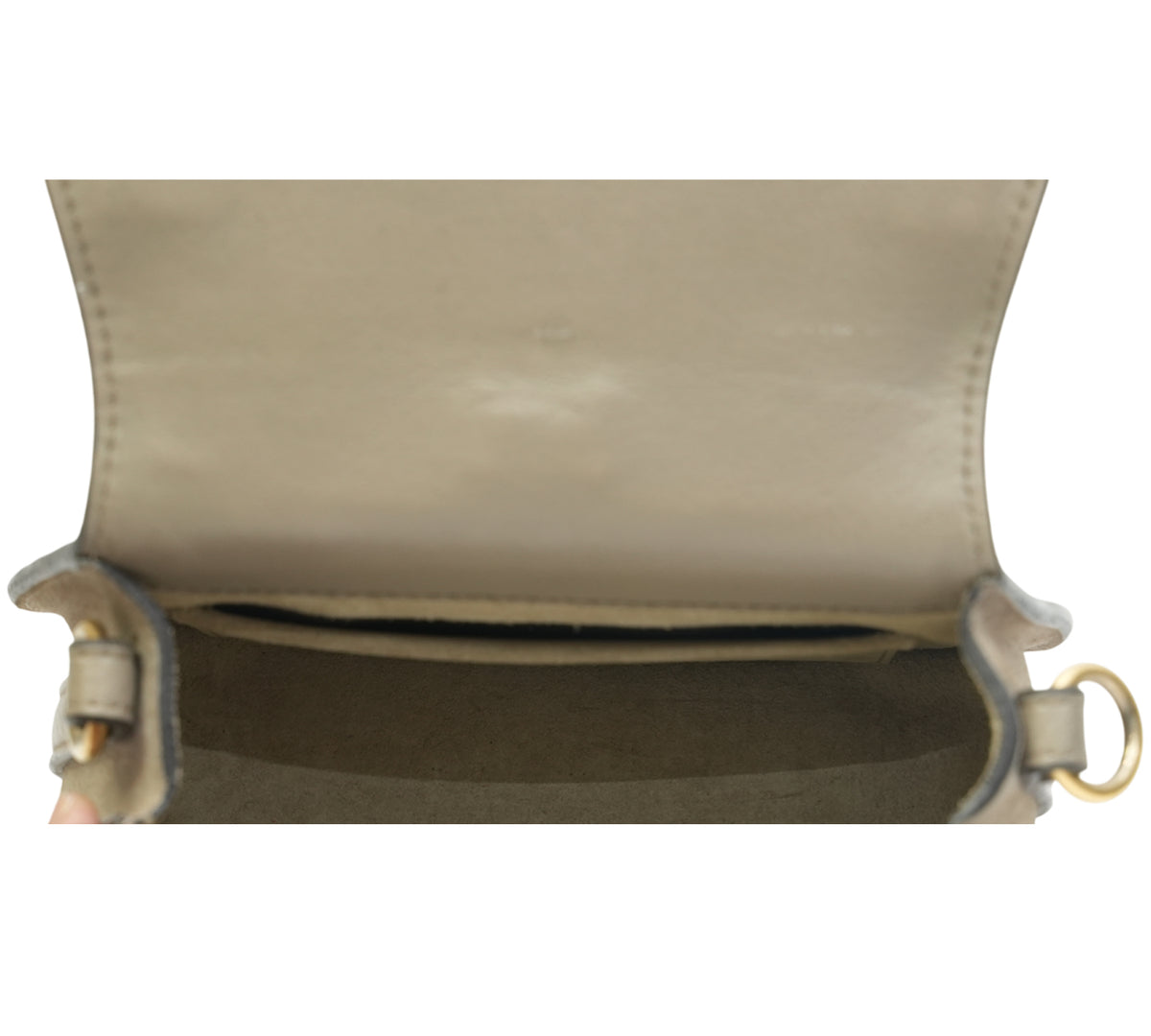 Chloe  Motty Grey Nile Small Bracelet Bag