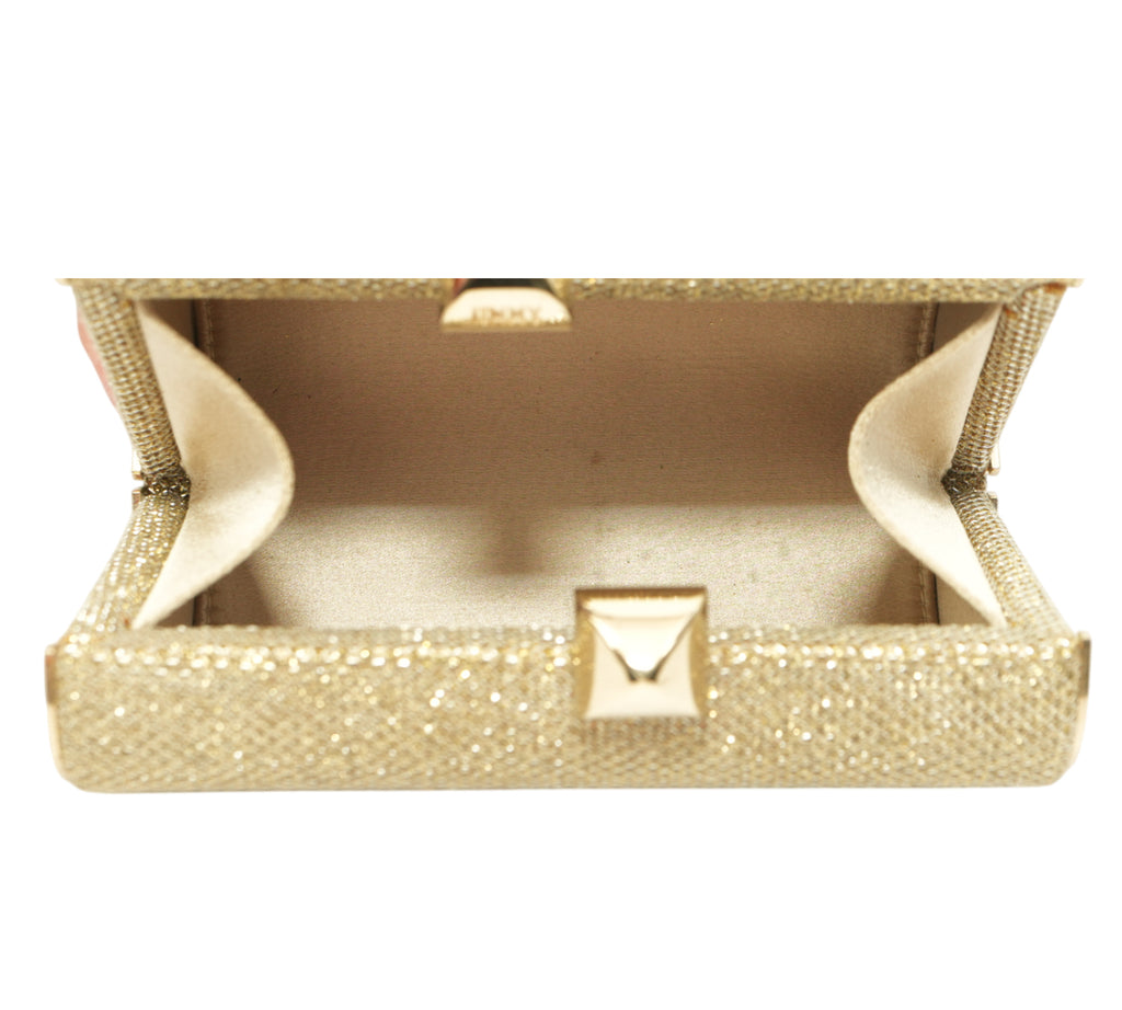 Praha Glitter Fabric Clutch