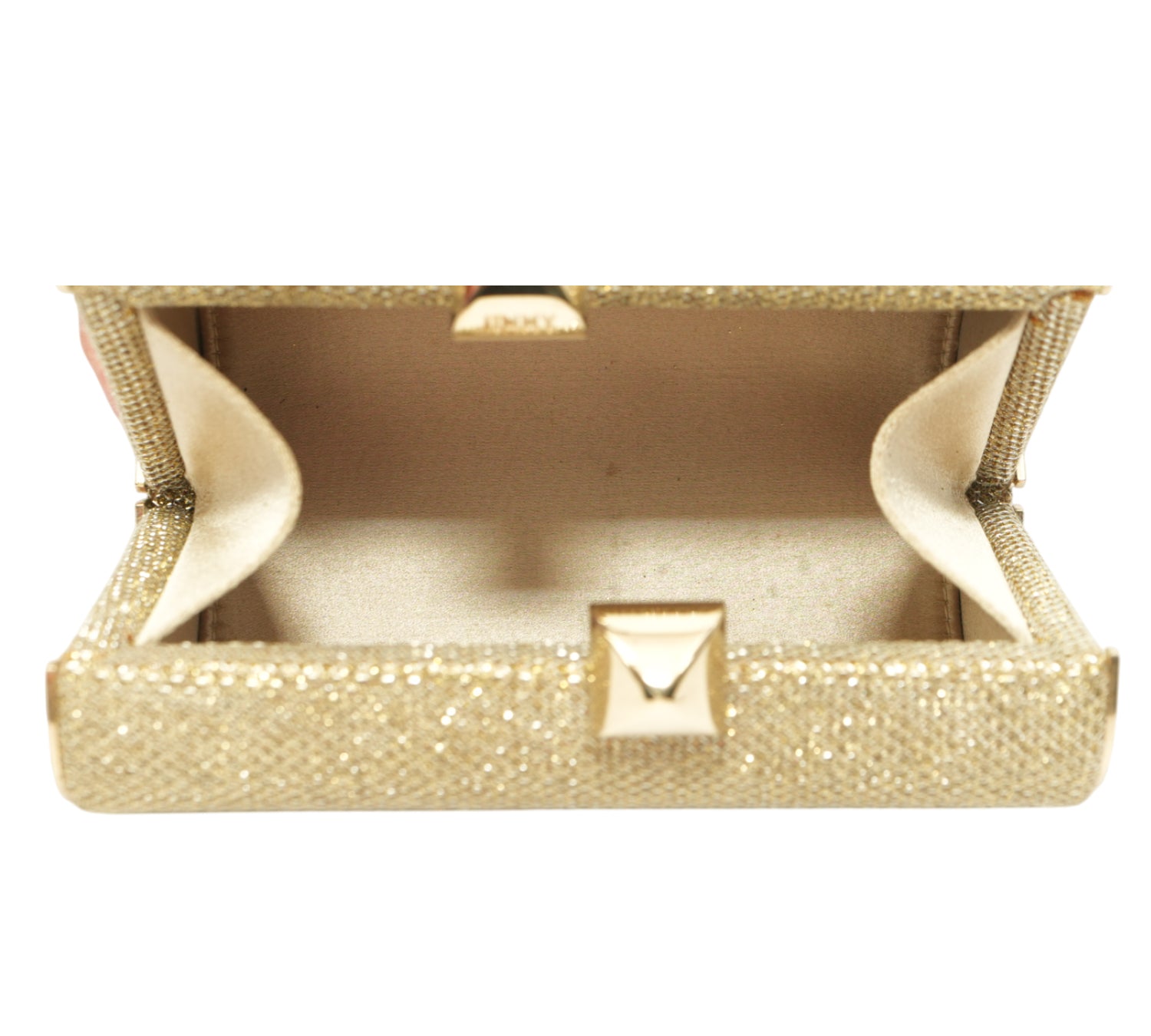 Praha Glitter Fabric Clutch