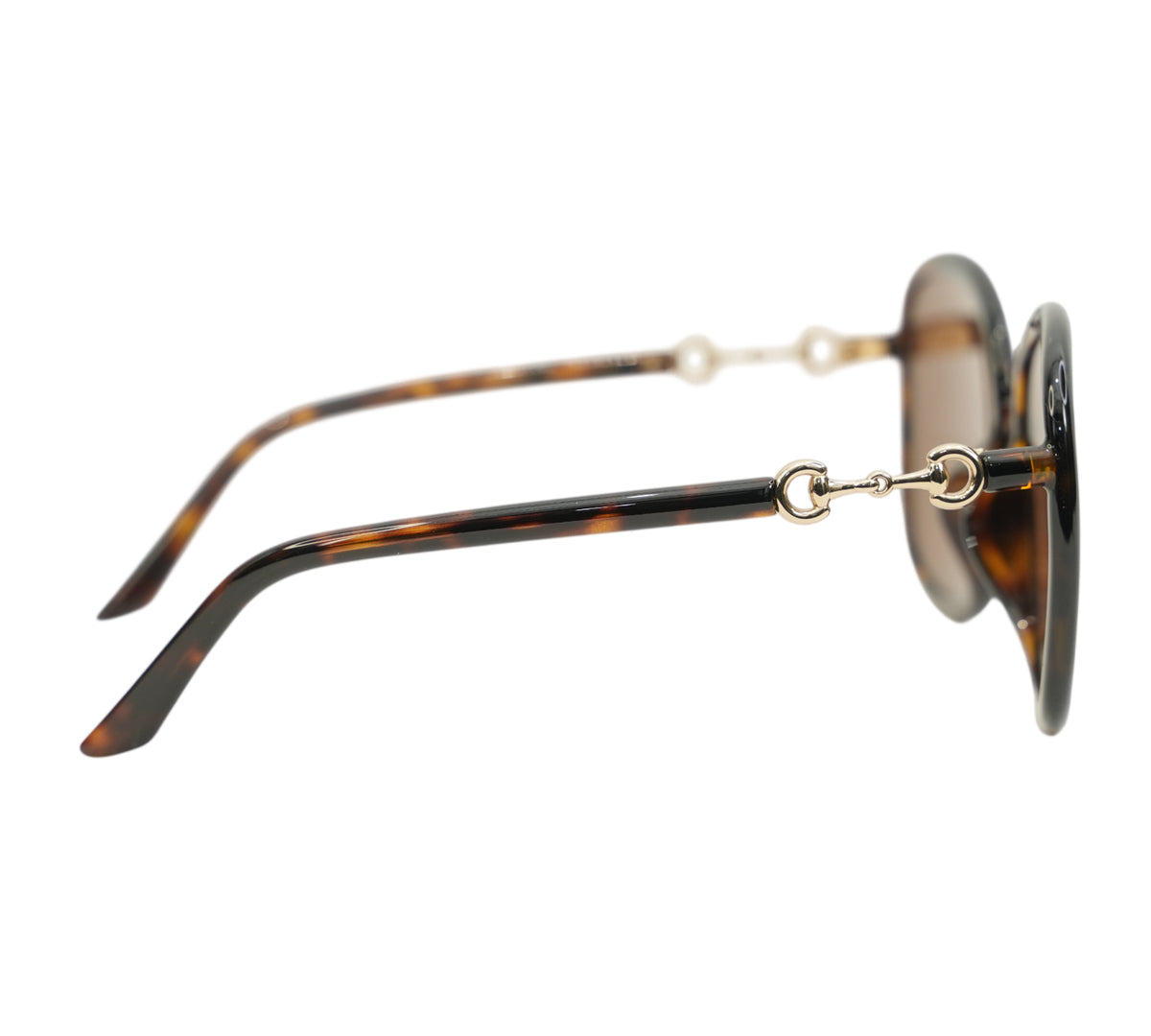 Gucci   Horsebit Square-Frame Sunglasses