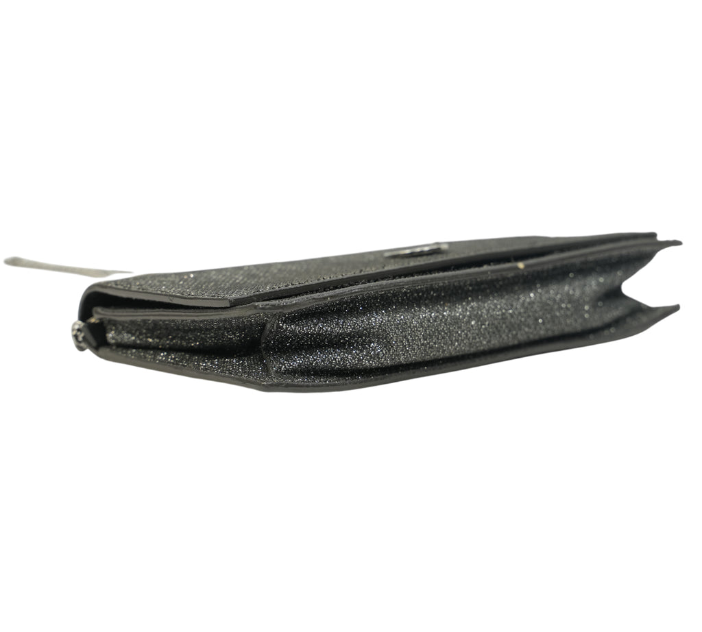 Florence Glitter Flap Crossbody Bag