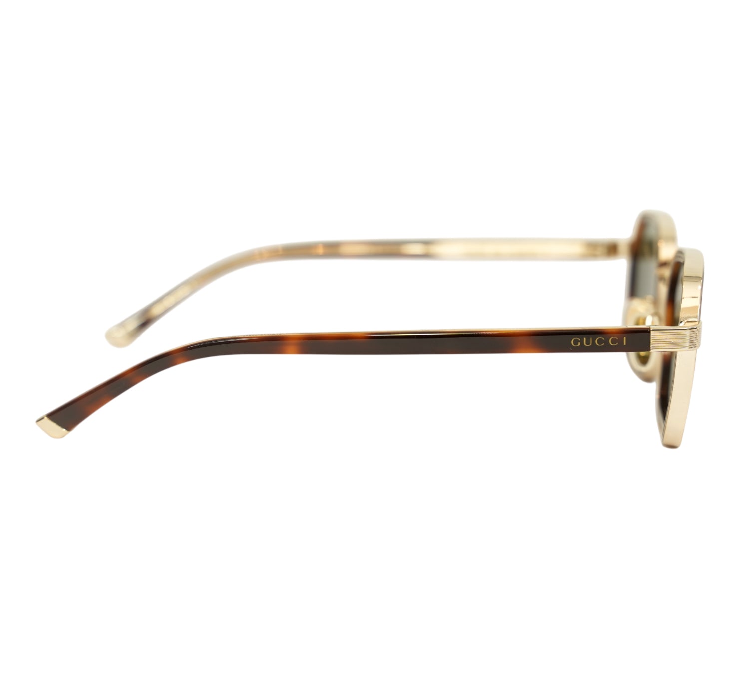 Havana Square Frame Sunglasses