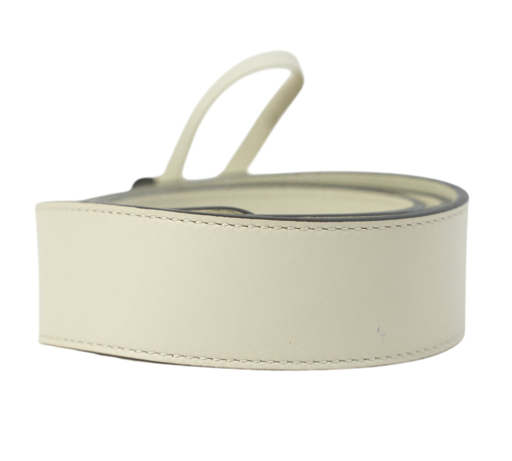 Calfskin Crystal Square G Madelyn Belt Size - 85 Cm
