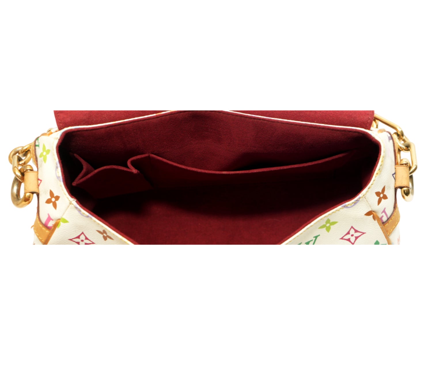Takashi Murakami Monogram Multicolore Beverly MM Bag