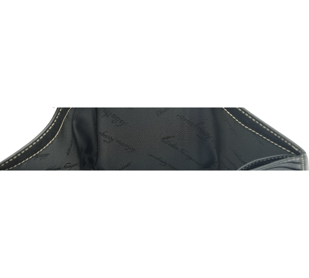 Salvatore Ferragamo Classic Smooth Leather Compact Trifold Wallet