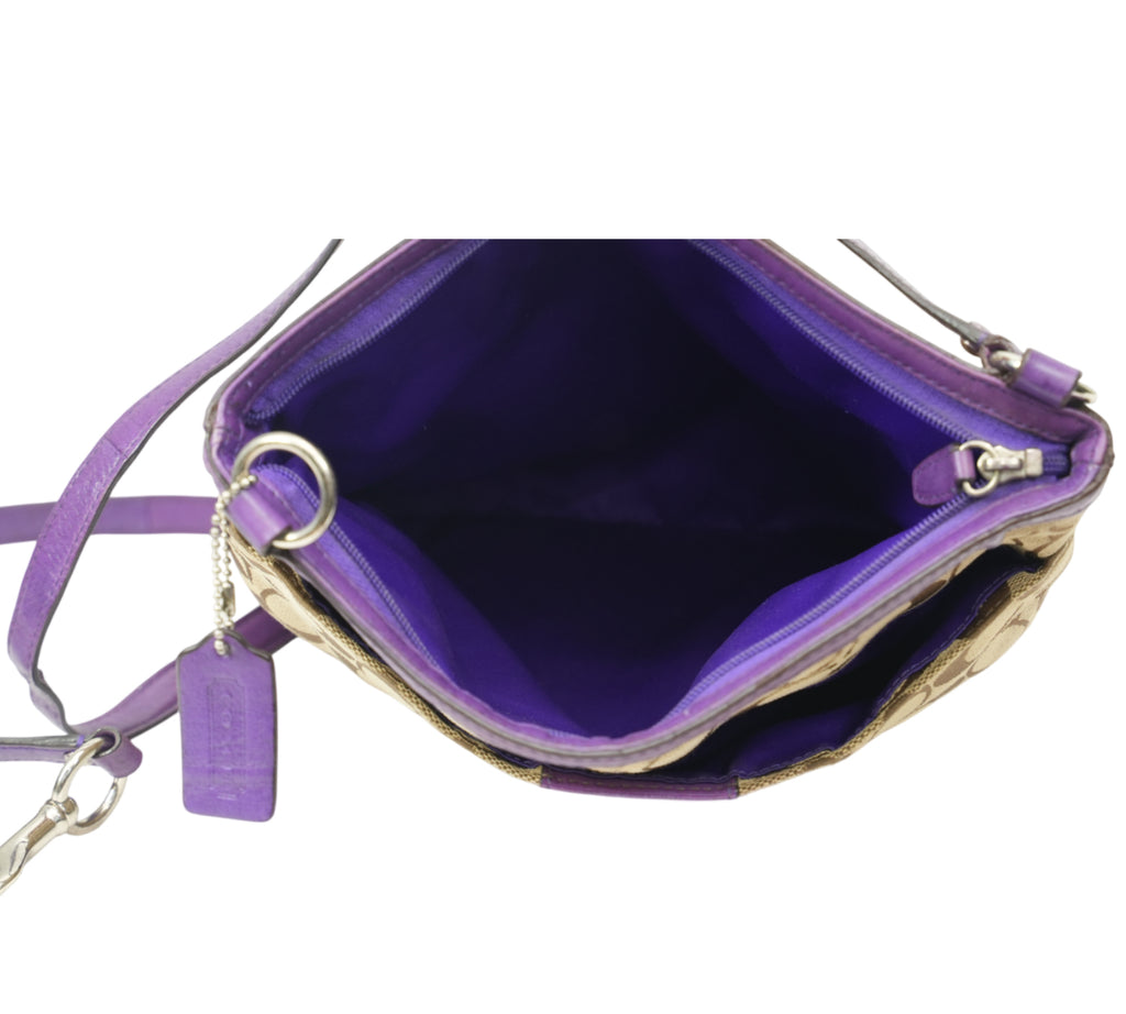 Signature Stripe File Bag