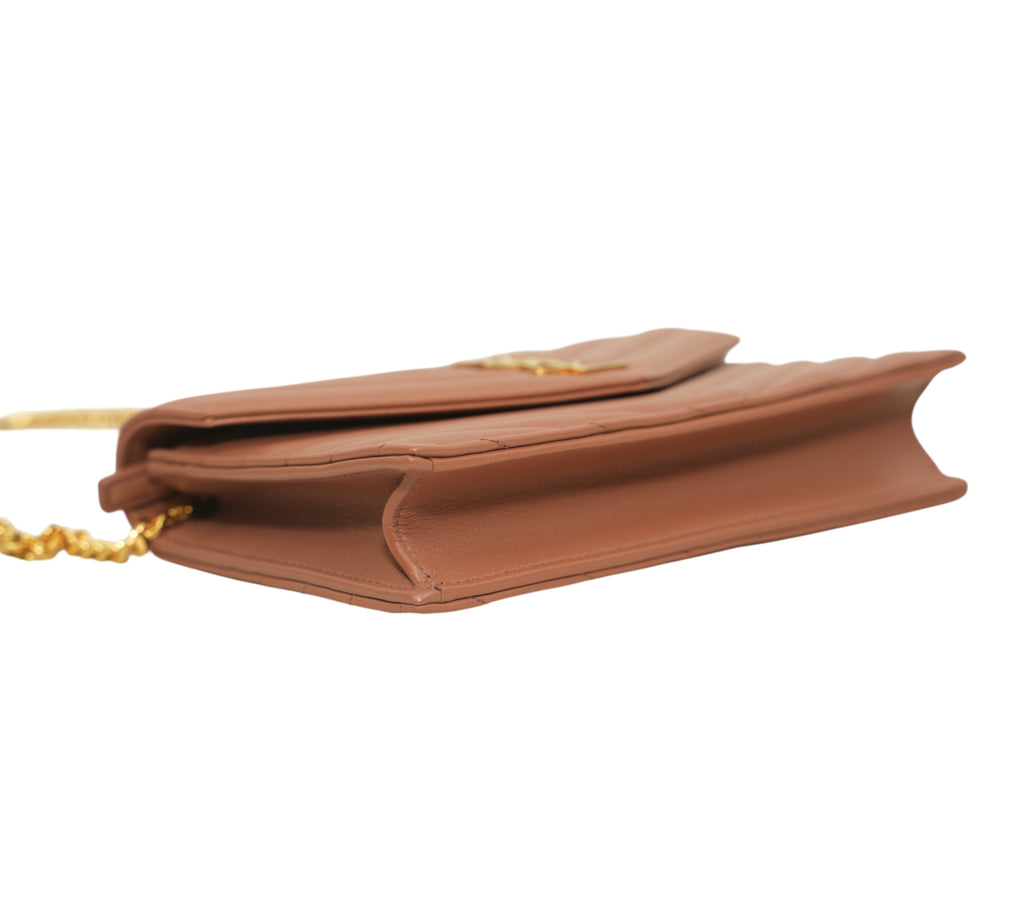 Dusty Rose Pink  Classic Cassandre Chain Wallet