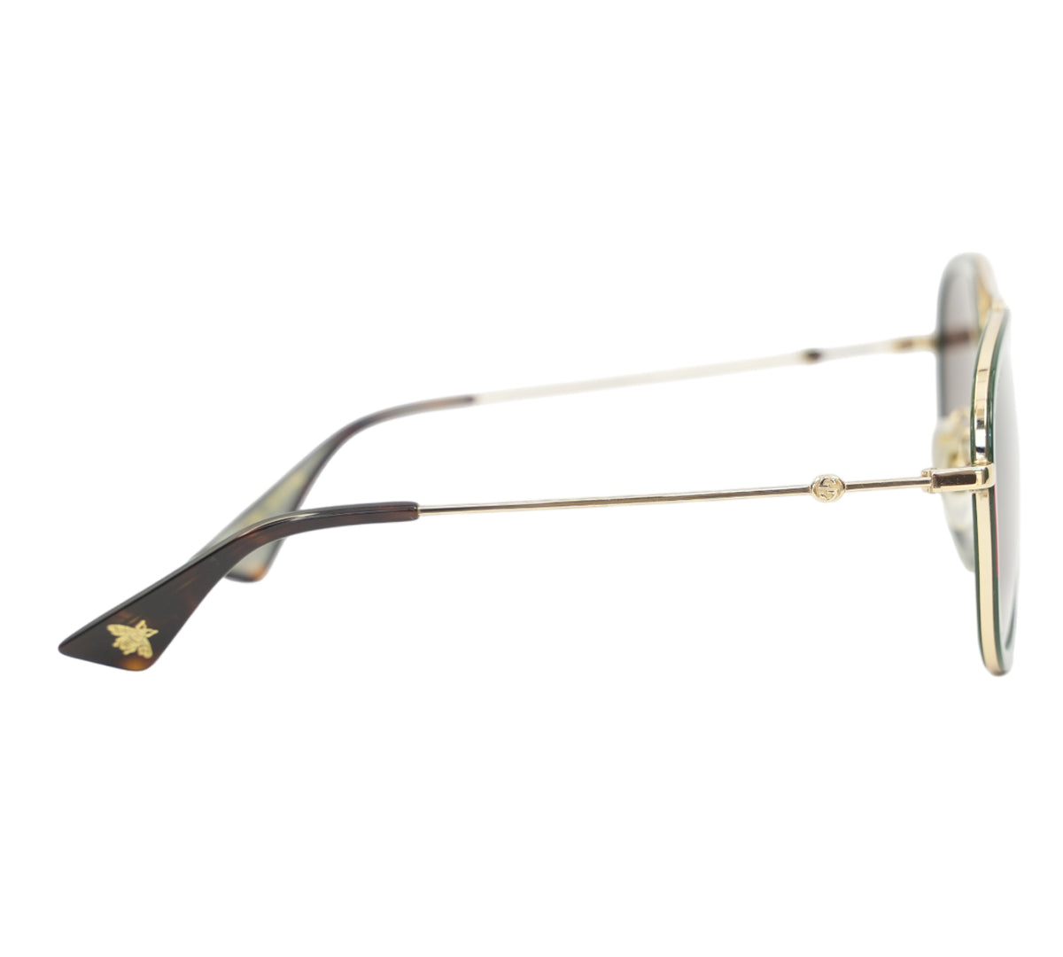 Gucci   Web Aviator Sunglasses