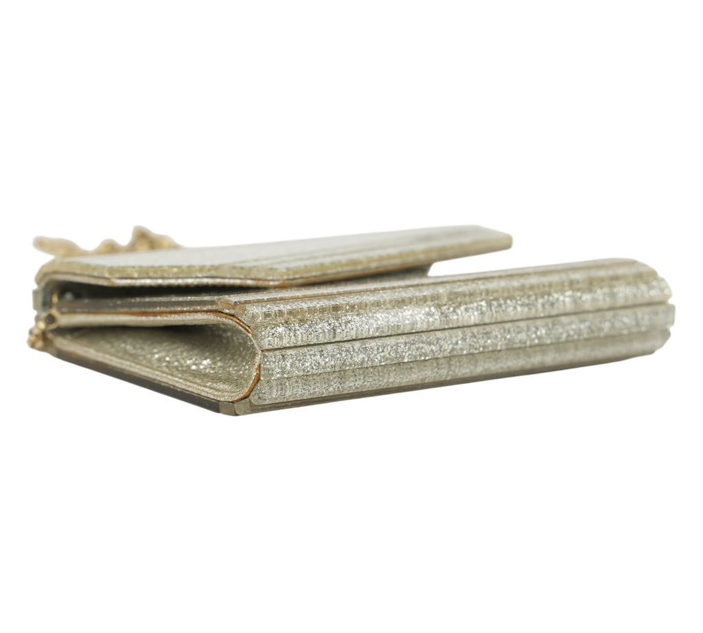 Candy Silver Glitter Acrylic Clutch Bag
