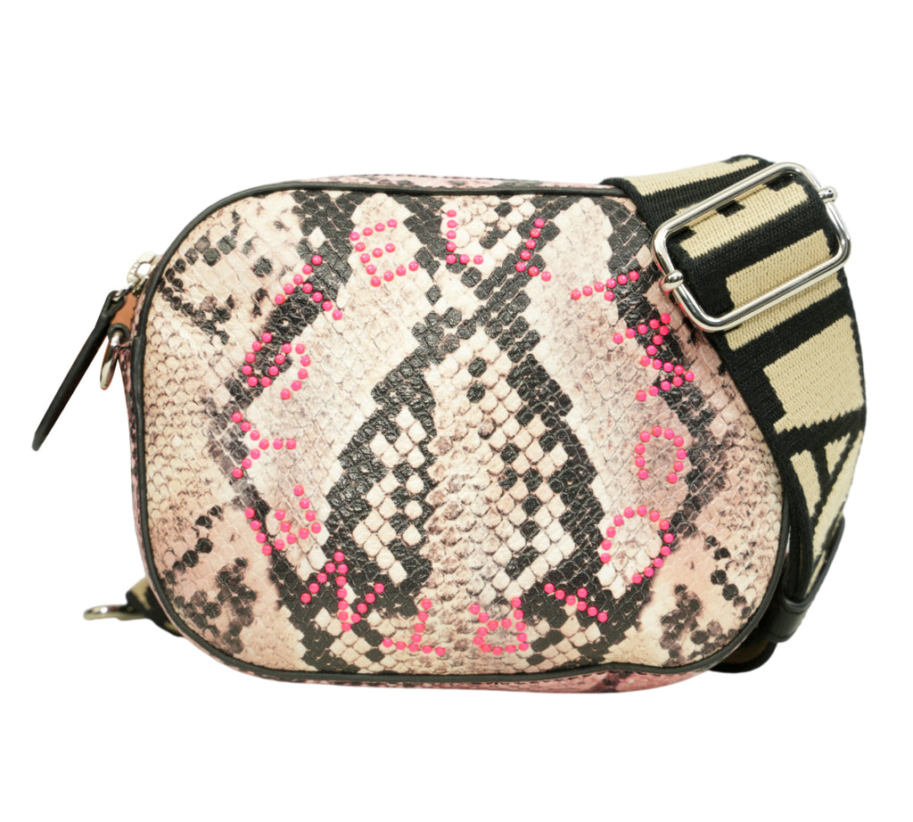 Stella Logo Mini Snake Camera Bag