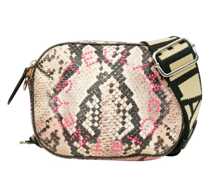 Stella Logo Mini Snake Camera Bag