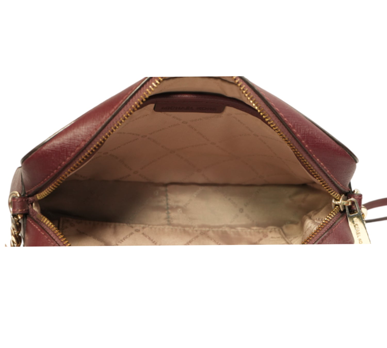 Burgundy Jet Set Crossbody Bag