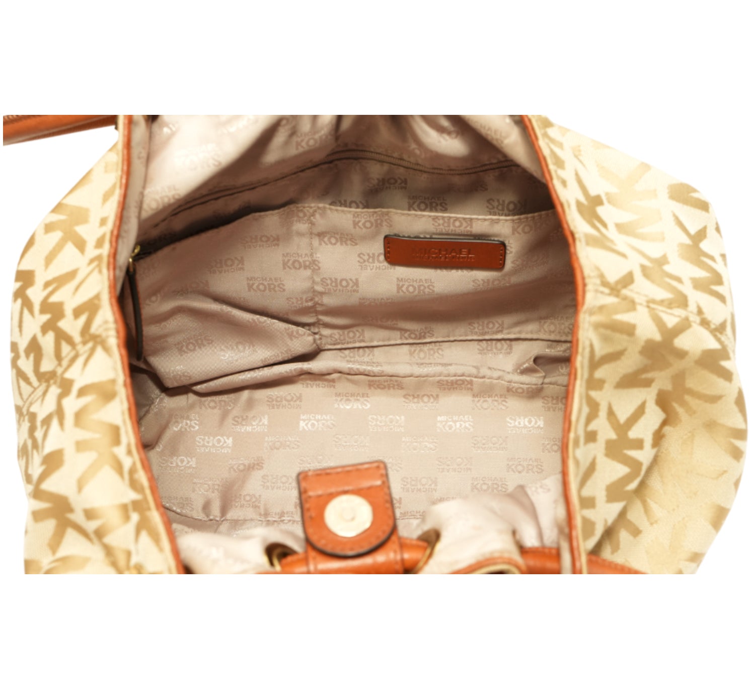 Jet Set Medium Gathered Signature Tote