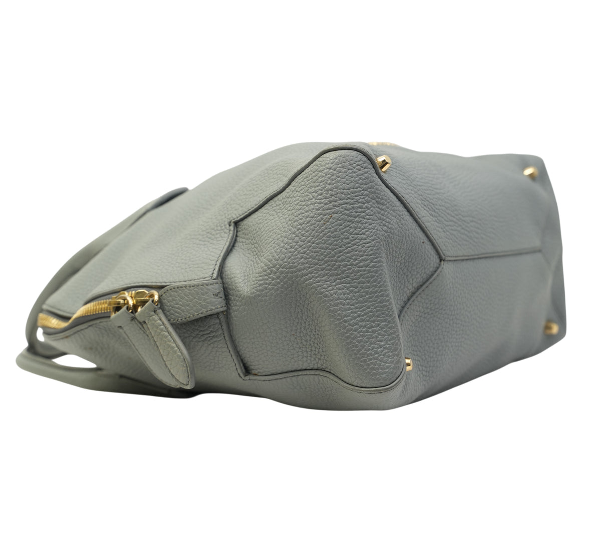 Burberry  Storm Grey Greenwood Bowling Bag