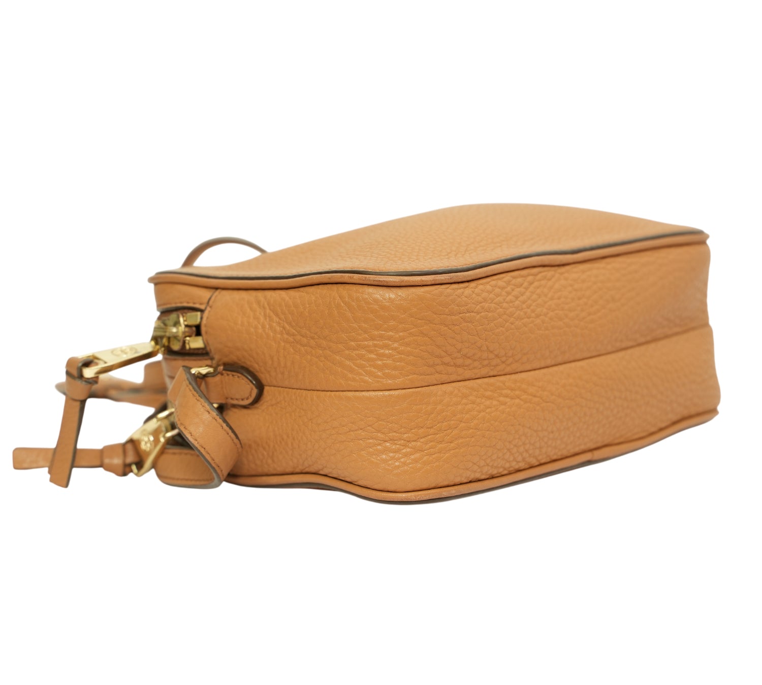 Robinson Textured Leather Double Zip Crossbody