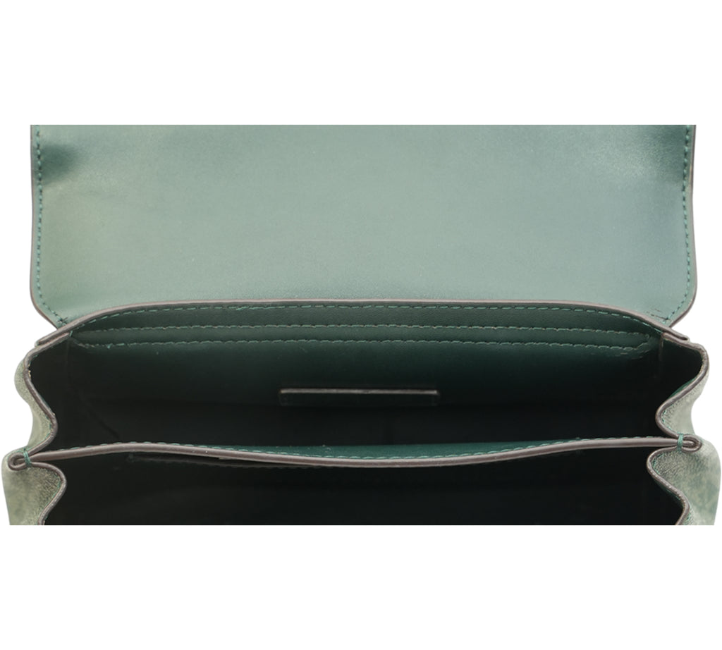 Lita Medium Two-Tone Logo Crossbody Bag