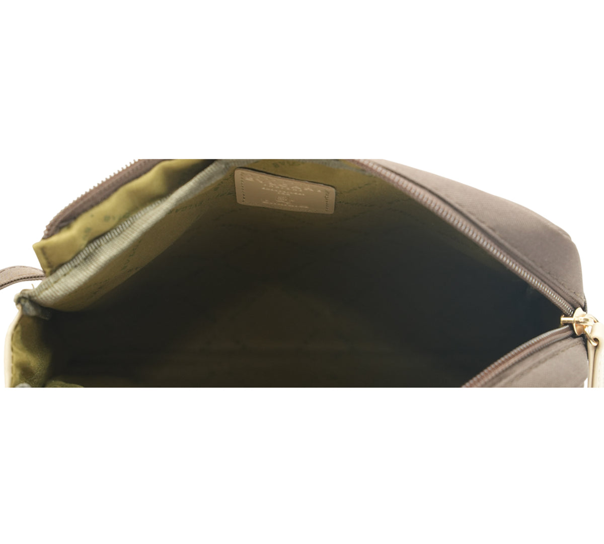 Bvlgari  Chocolate Brown Amenity Pouch