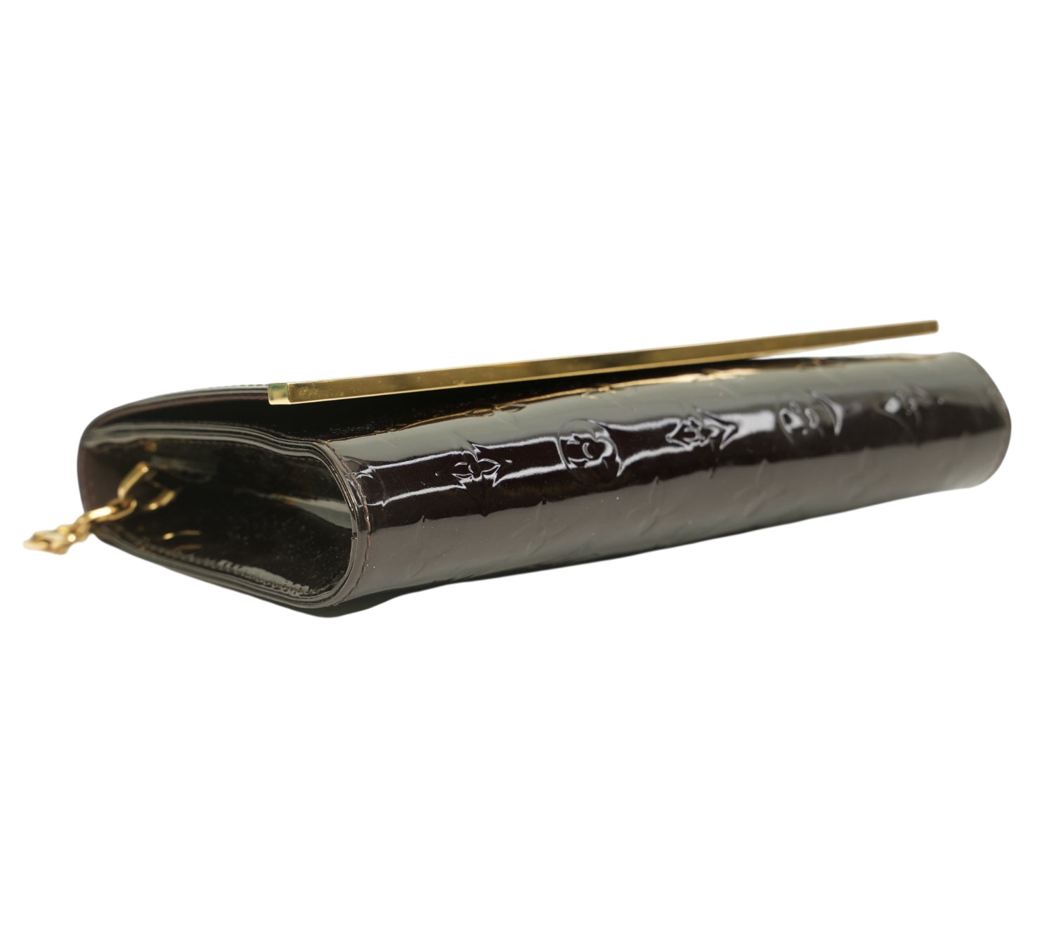 Amarante Monogram Vernis Ana Clutch