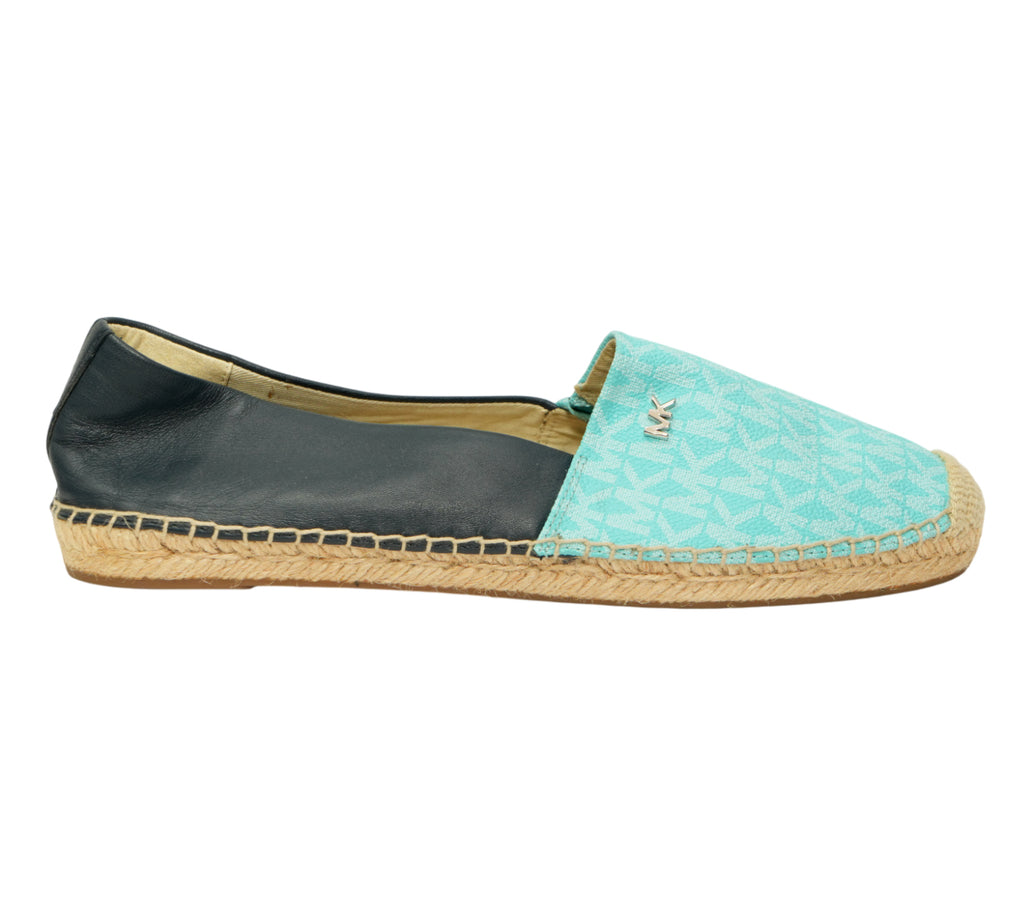 Kendrick Logo & Leather Slip-On Espadrille Size 37.5 - Eur