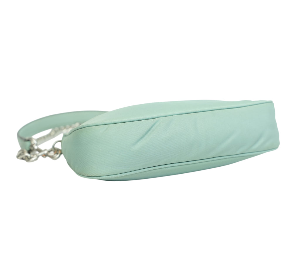 Blue Celadon Mercer Nylon Small Shoulder Bag