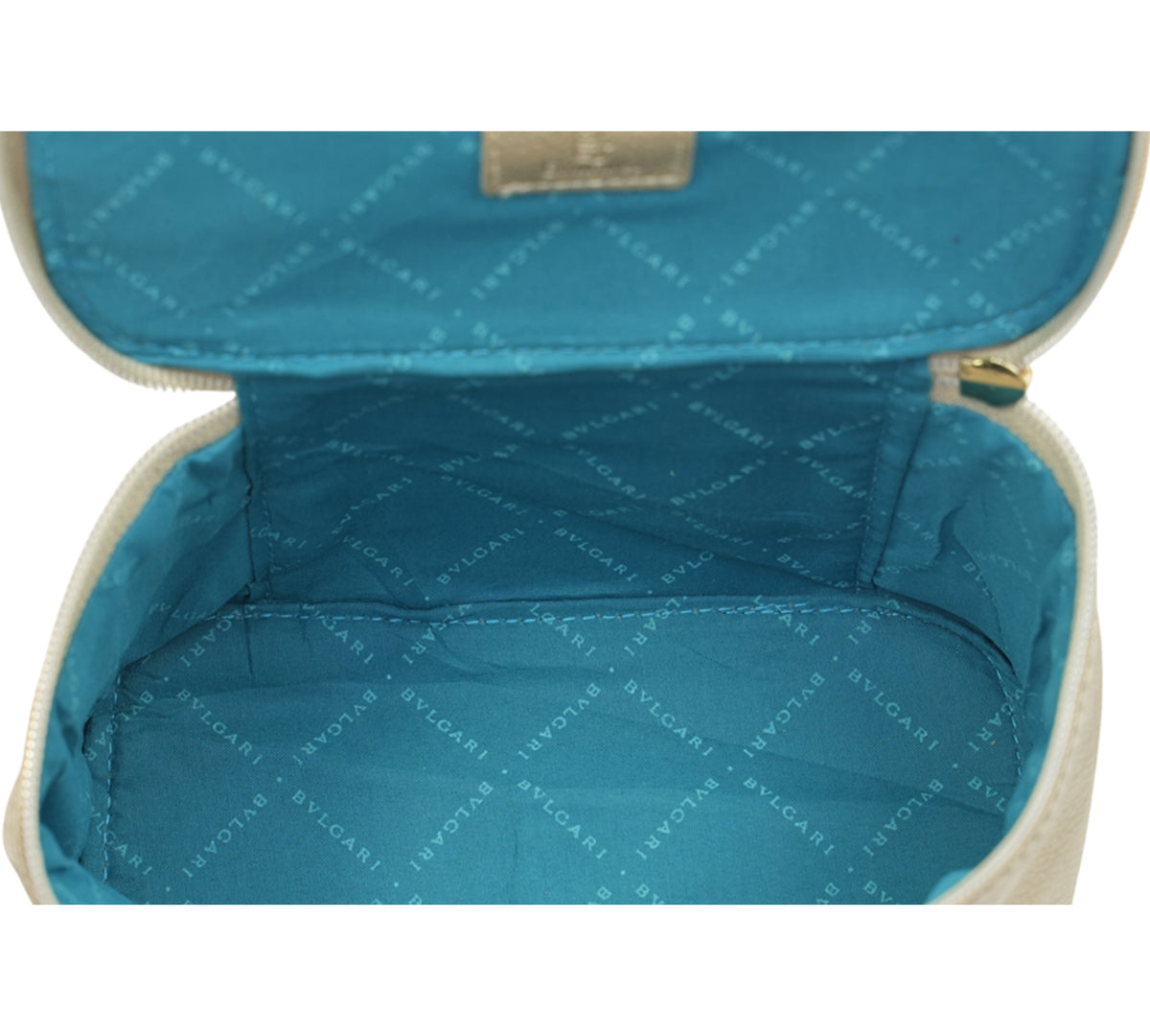 Bvlgari  Gold Amenity Vanity Case