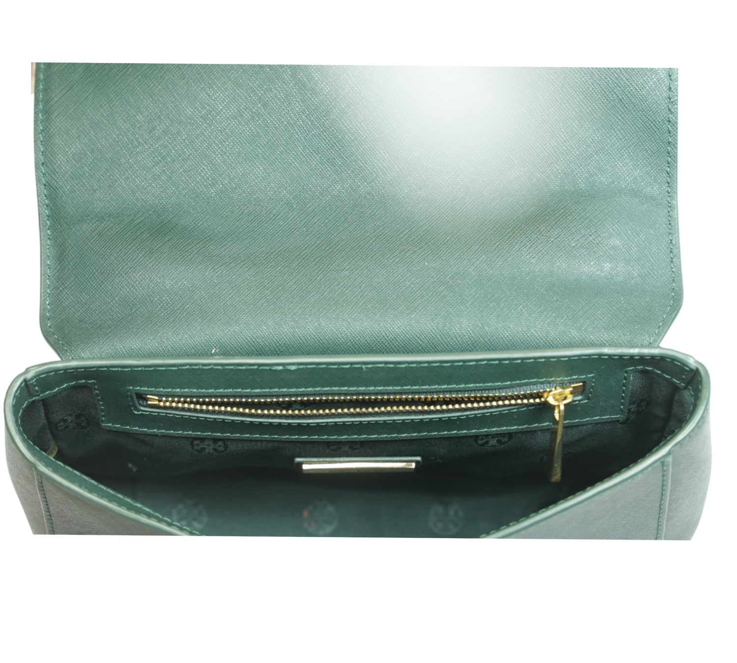 Emerald Green Emerson Small Flap Adjustable Shoulder Bag