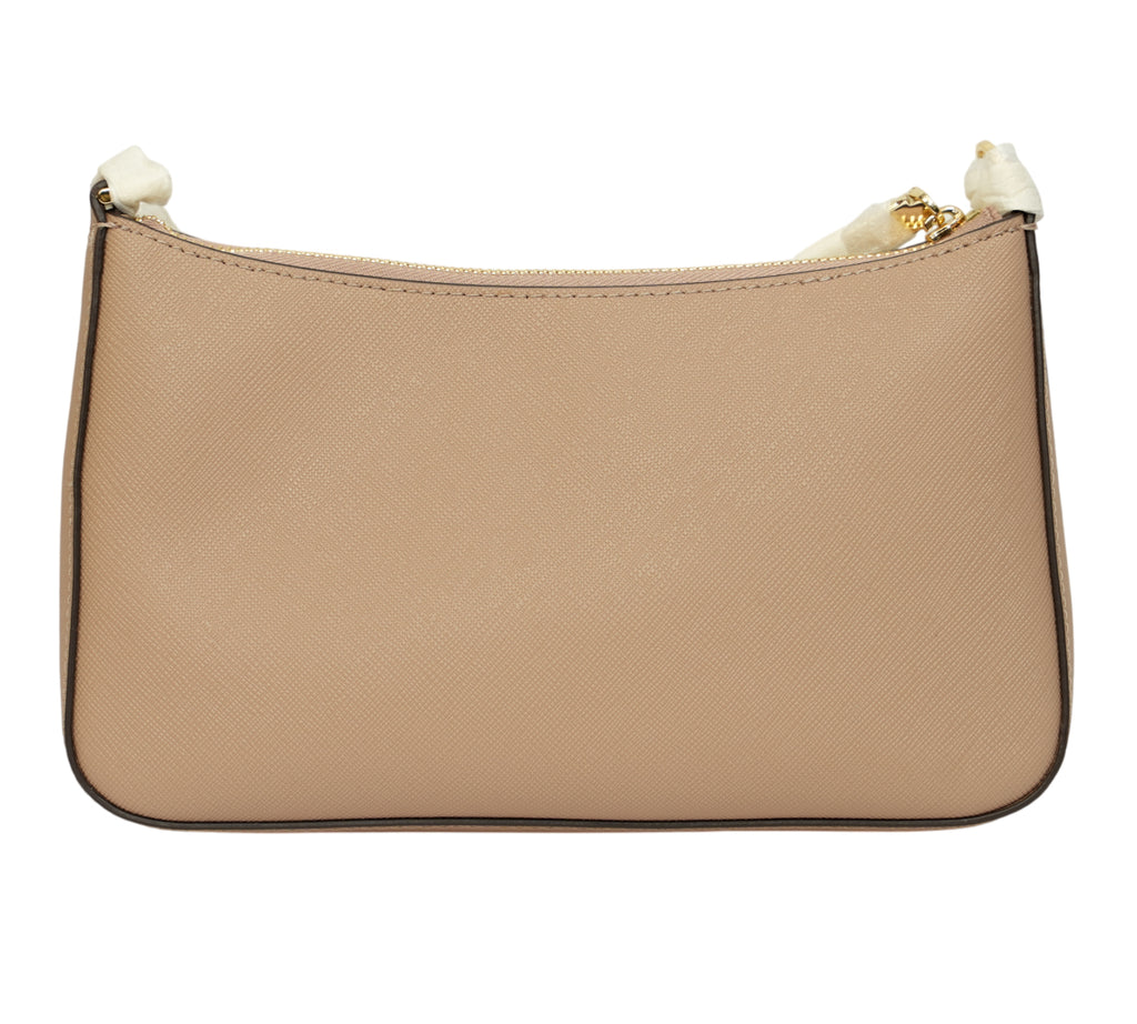 Duet Colorblock Saffiano Leather Small Crossbody