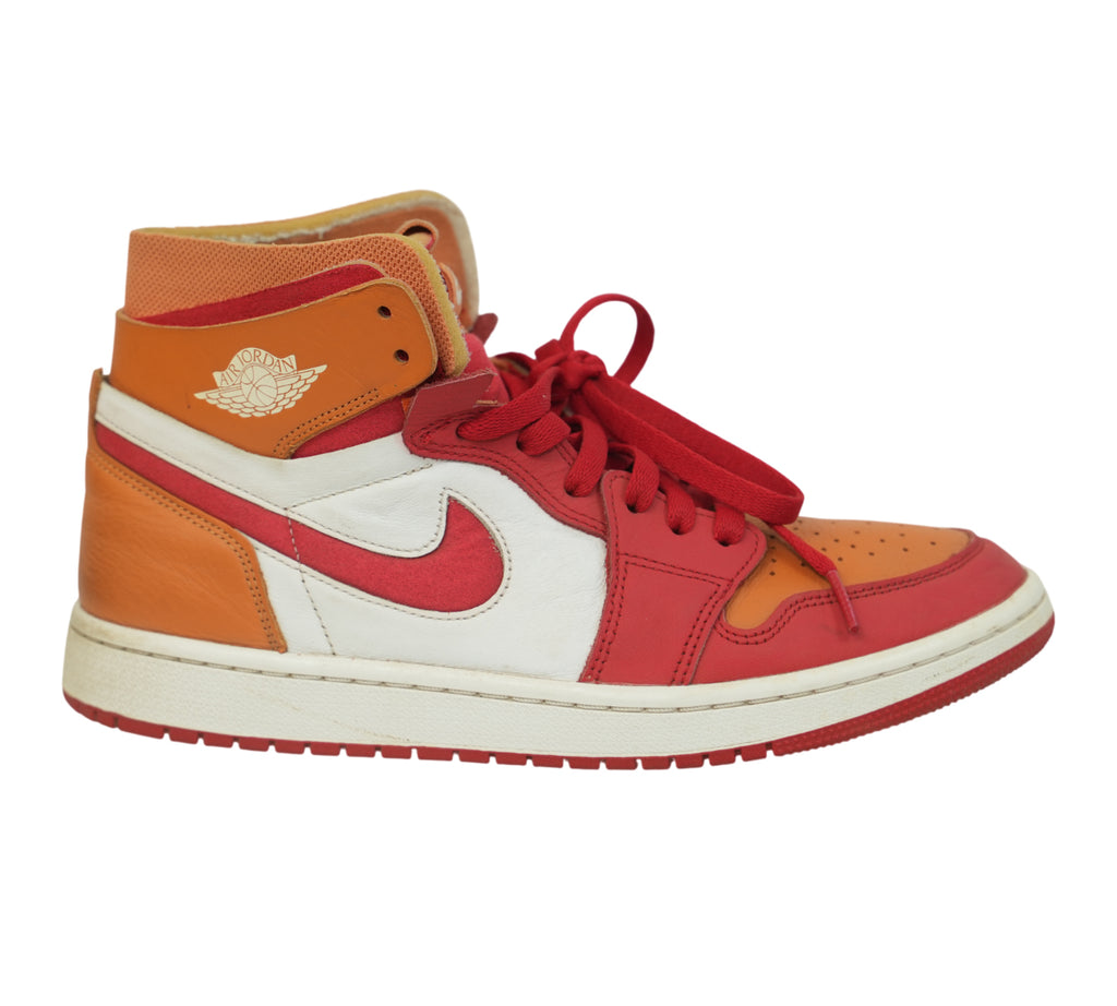 Red Hot Curry Air Jordan 1 Zoom CMFT Sneakers Size 40.5 - Eur