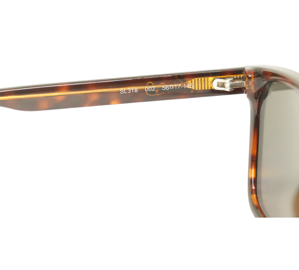 Havana Square Signature Sunglasses