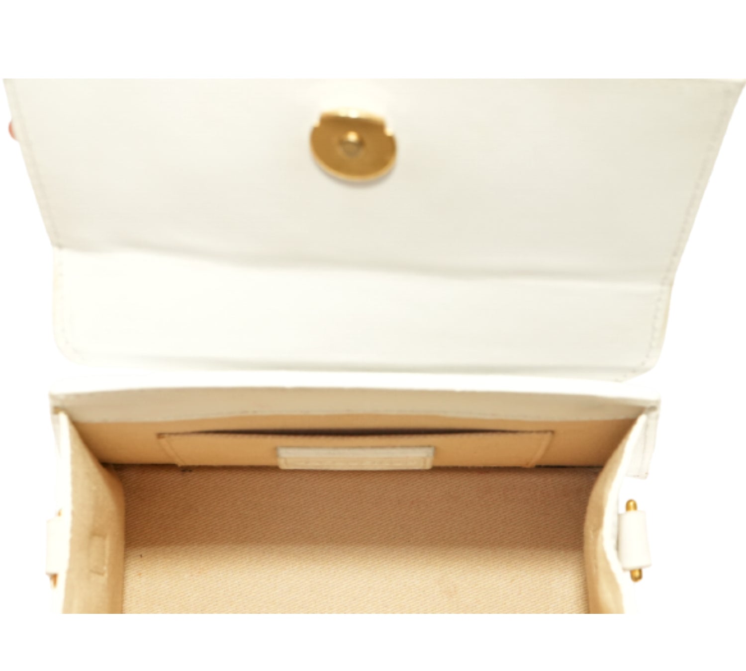 White Le Chiquito Noeud Bag