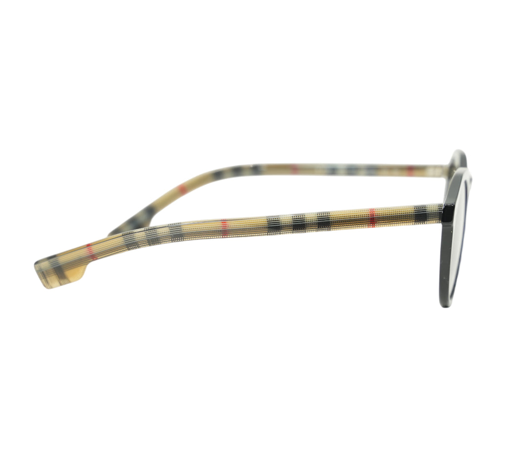 Black House Check Round Sunglasses
