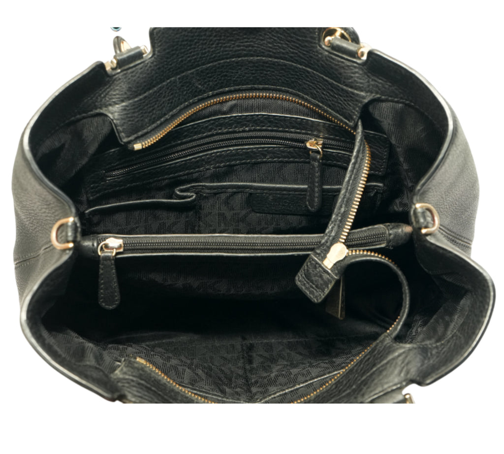 Anabelle Medium Leather Top Handle Satchel