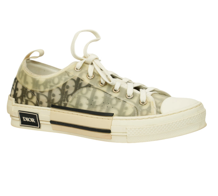 Oblique Canvas Low-Top Sneaker Size 42 - Eur