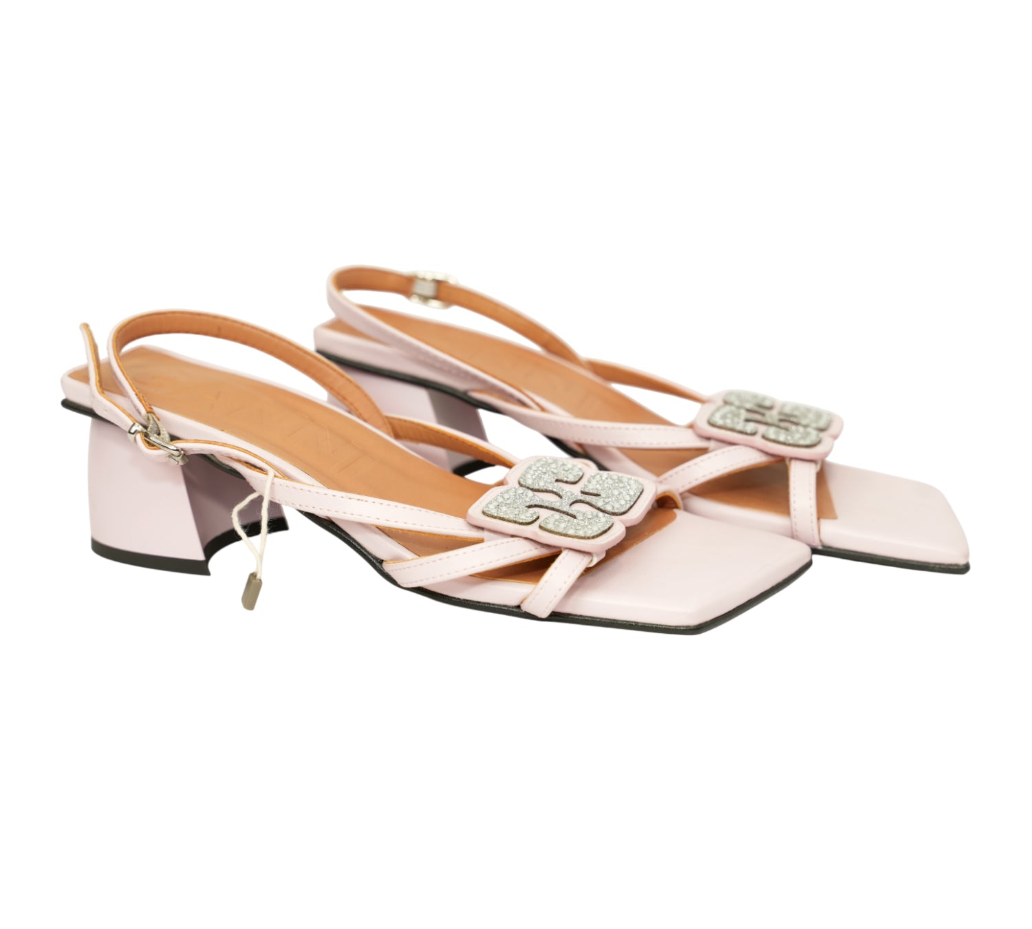 Butterfly Strass Heeled Sandals Size 37 - Eur
