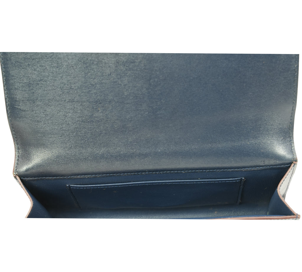 Bleu Marine Médor Clutch 23