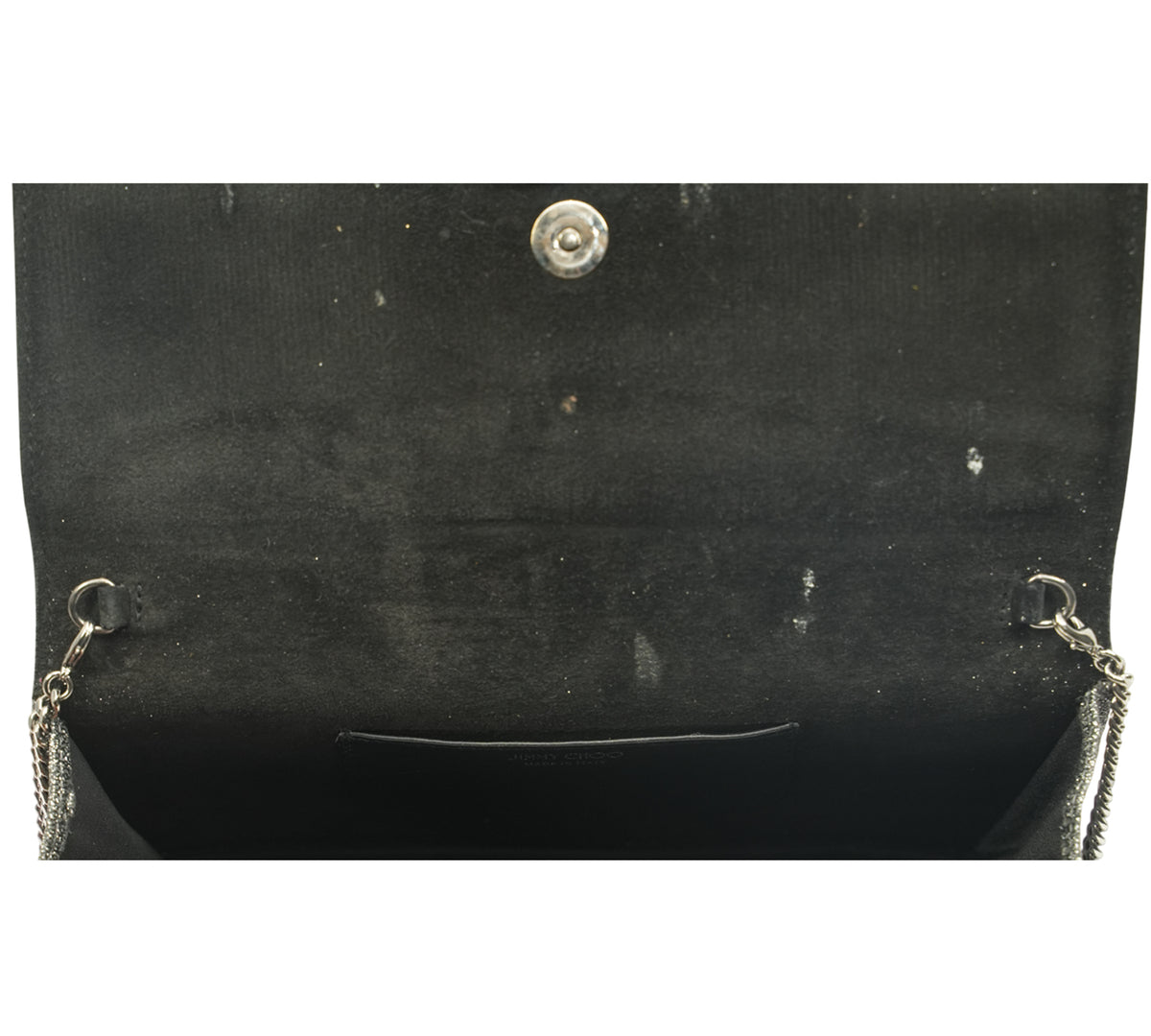 Jimmy Choo Florence Glitter Flap Crossbody Bag