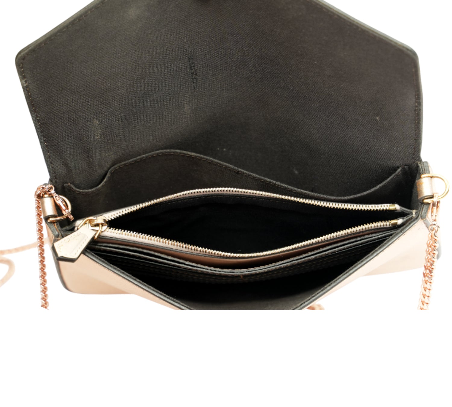 Rose Gold Envelope Wallet On Chain