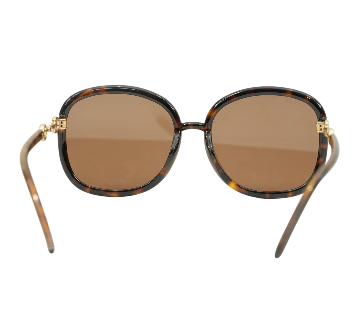 Gucci   Horsebit Square-Frame Sunglasses