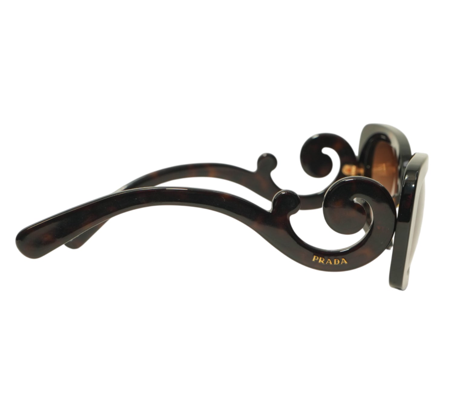 Prada  Minimal Baroque Square Sunglasses