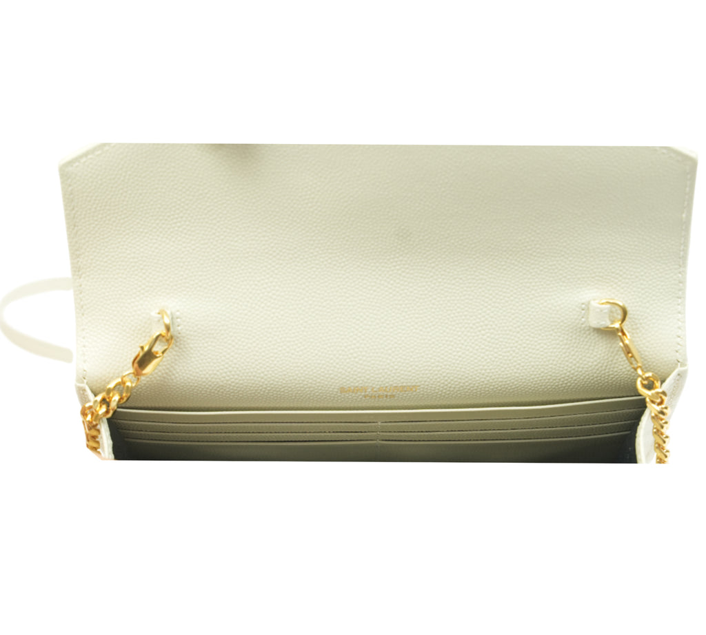 Crema Soft Cassandre Envelope Chain Wallet
