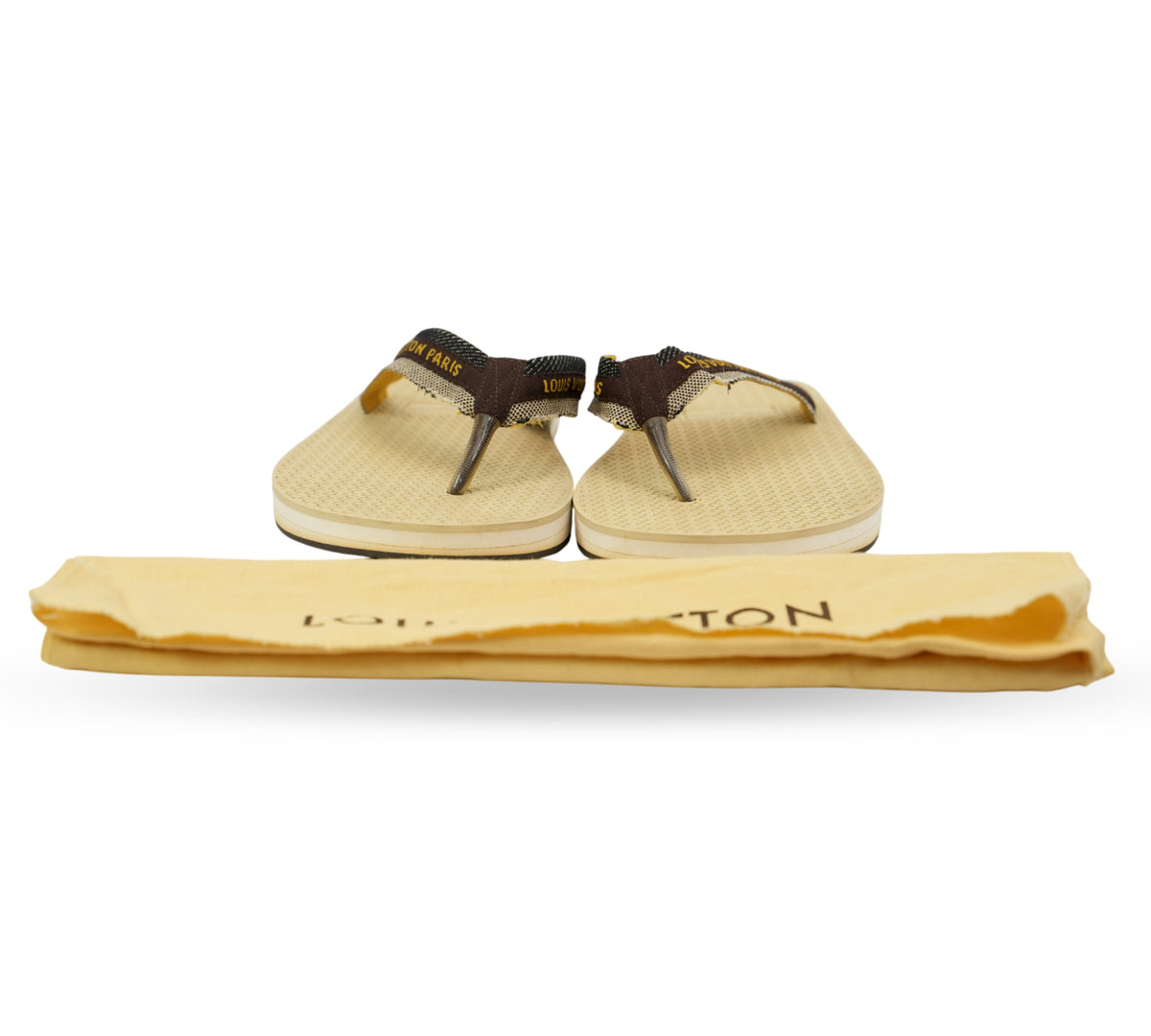  Louis Vuitton Bahia Thong Sandals Size 43 - Eur
