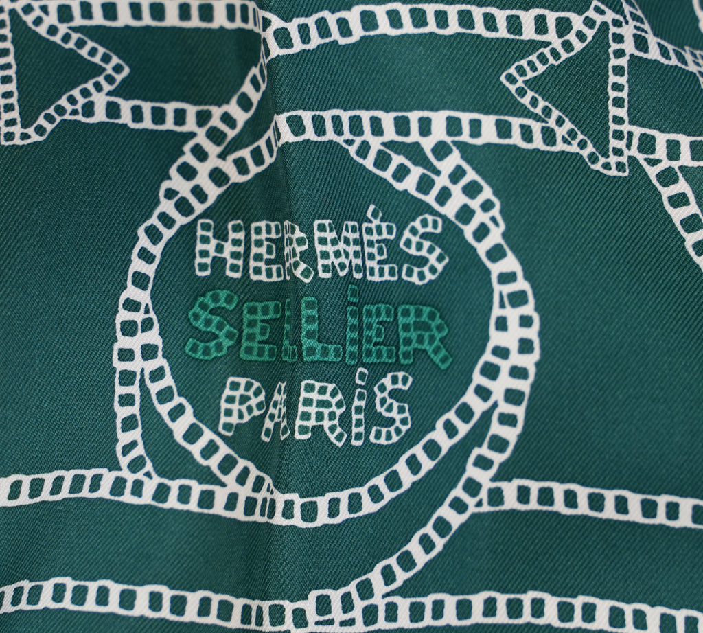 Green Eperon D'Or Sellier Scarf