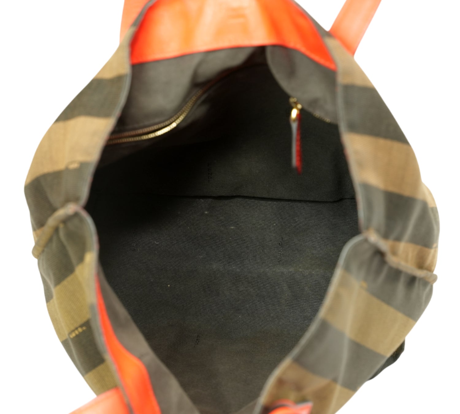 Vertical Open Pequin Canvas Shopping Tote