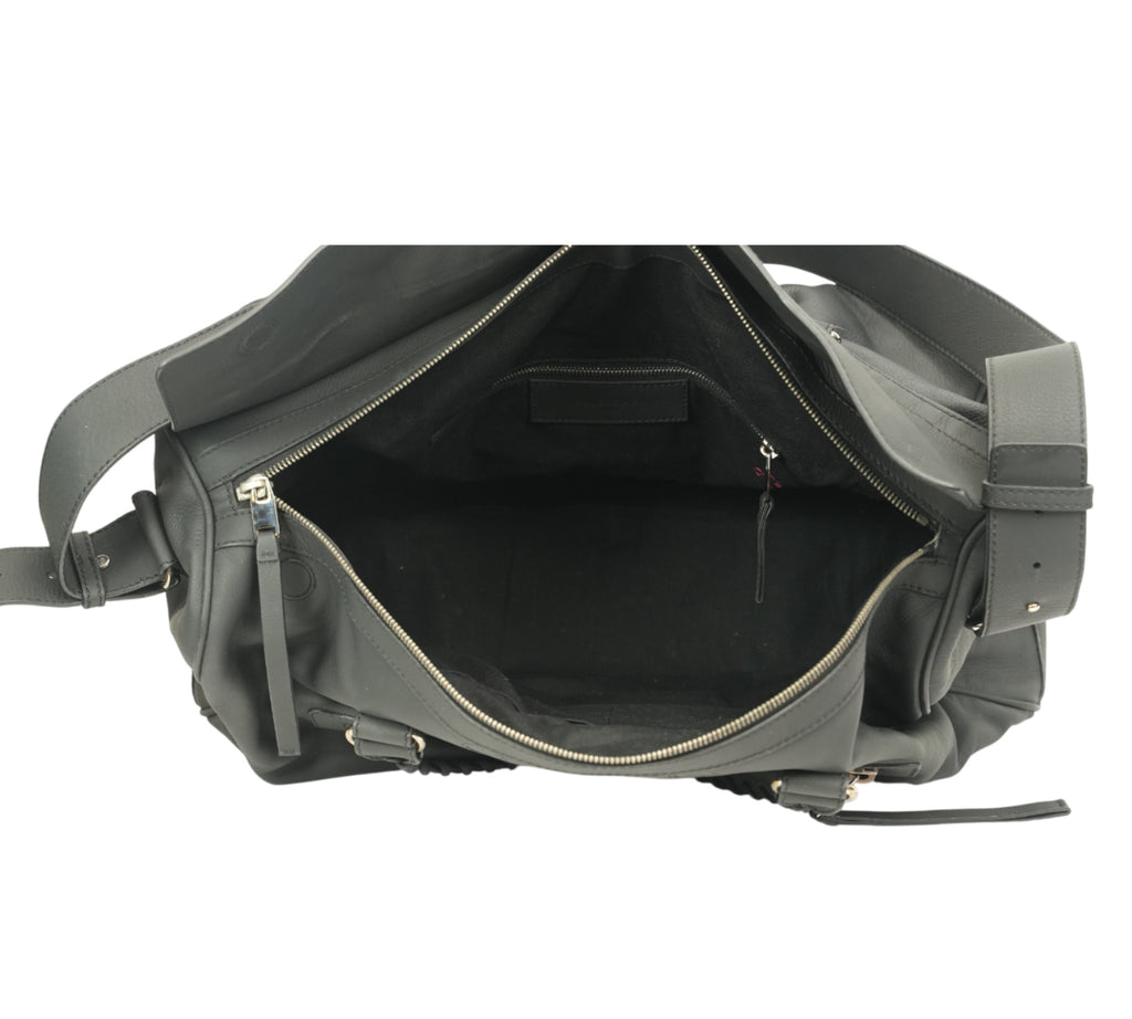 Black Squash Boston Bag